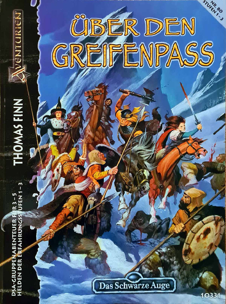 Das Schwarze Auge - Über den Greifenpass auf RPGMarket Publikation: Das Schwarze Auge - Über den Greifenpass