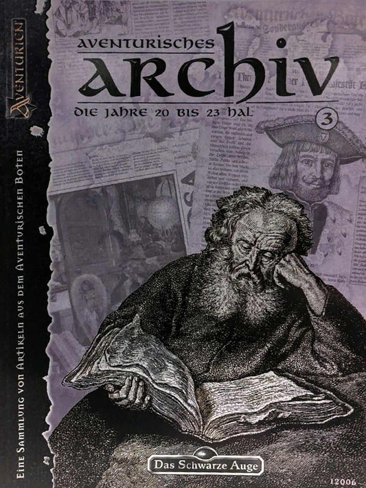Das Schwarze Auge - Aventurisches Archiv III auf RPGMarket Publikation: Das Schwarze Auge - Aventurisches Archiv III