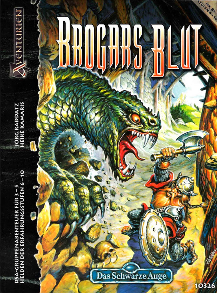 Das Schwarze Auge - Brogars Blut auf RPGMarket Publikation: Das Schwarze Auge - Brogars Blut