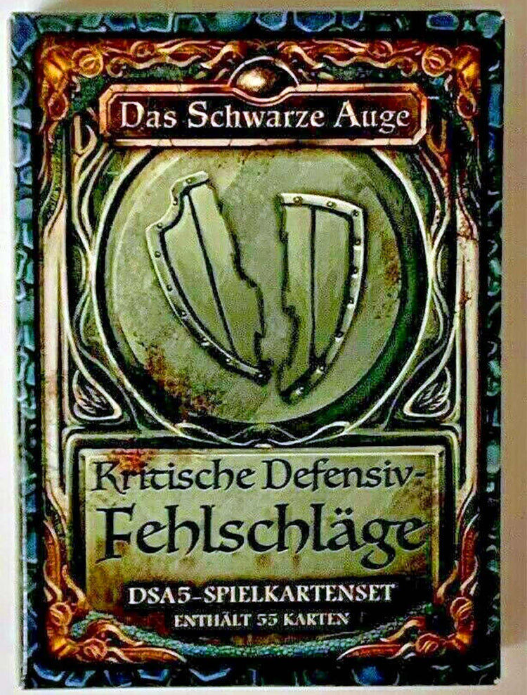 Das Schwarze Auge - Spielkartenset Kritische Defensiv-Fehlschläge auf RPGMarket Publikation: Das Schwarze Auge - Spielkartenset Kritische Defensiv-Fehlschläge