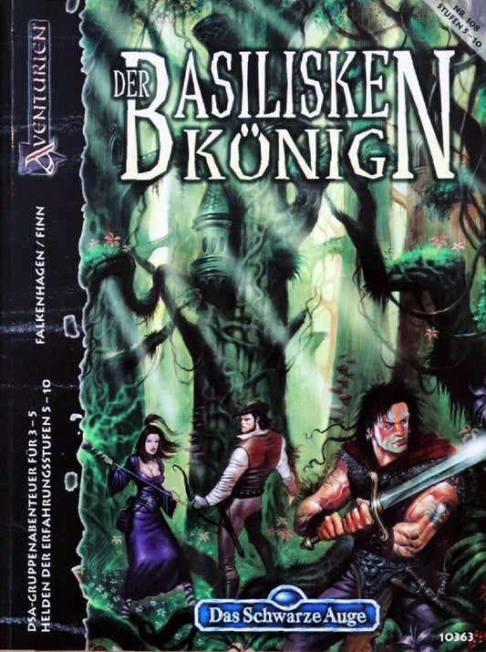 Das Schwarze Auge - Der Basiliskenkönig auf RPGMarket Publikation: Das Schwarze Auge - Der Basiliskenkönig