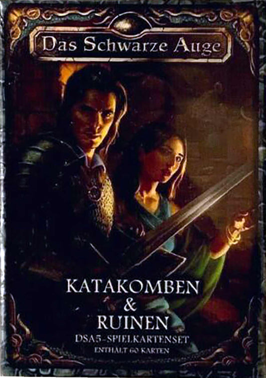 Das Schwarze Auge - Spielkartenset Katakomben & Ruinen auf RPGMarket Publikation: Das Schwarze Auge - Spielkartenset Katakomben & Ruinen