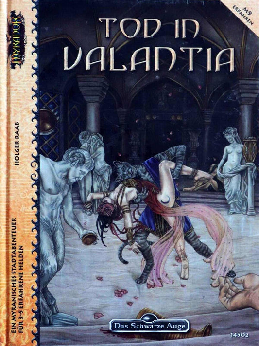 Myranor - Tod in Valantia auf RPGMarket Publikation: Myranor - Tod in Valantia