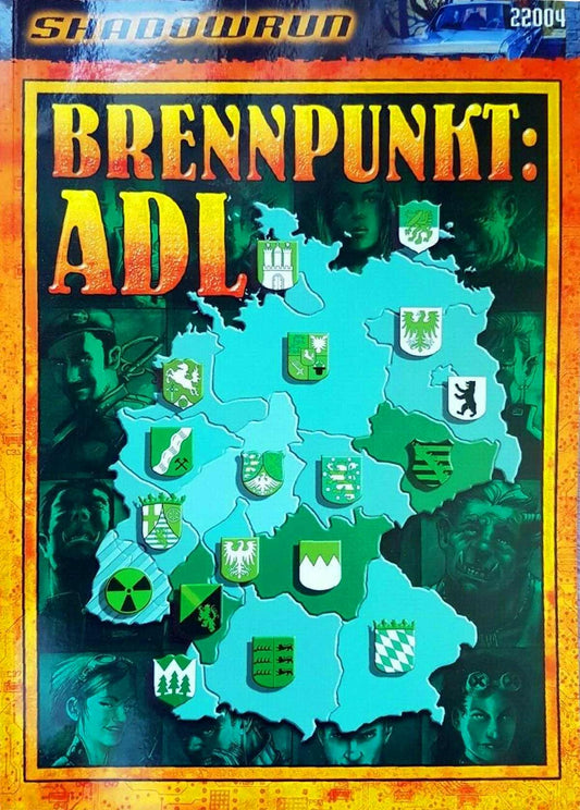 Shadowrun - Brennpunkt: ADL auf RPGMarket Publikation: Shadowrun - Brennpunkt: ADL