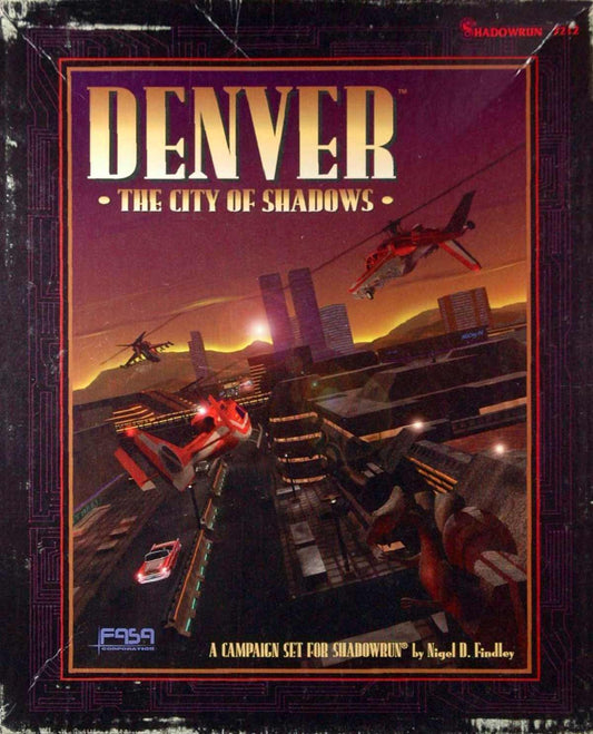 Shadowrun - Denver: The City of Shadows - Campaign Set auf RPGMarket Publikation: Shadowrun - Denver: The City of Shadows - Campaign Set