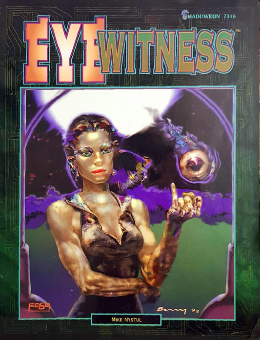 Shadowrun - Eye Witness auf RPGMarket Publikation: Shadowrun - Eye Witness
