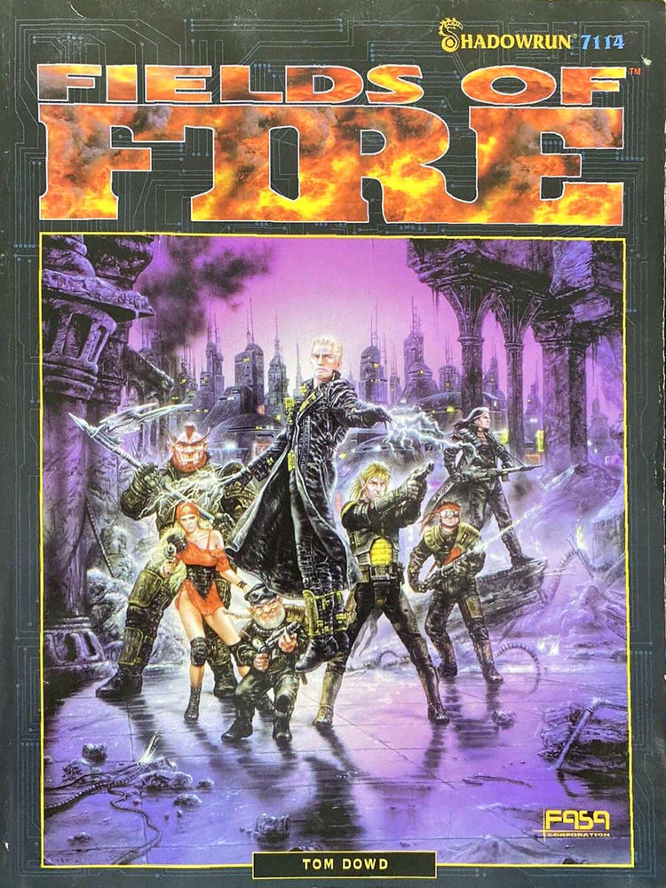Shadowrun - Fields of Fire auf RPGMarket Publikation: Shadowrun - Fields of Fire