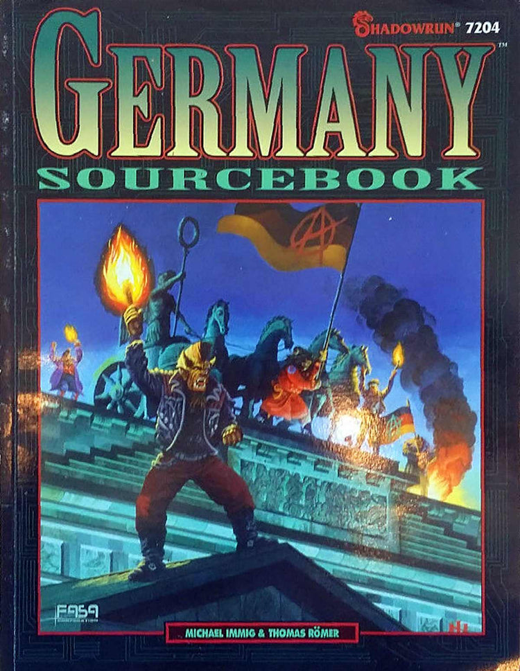 Shadowrun - Germany Sourcebook auf RPGMarket Publikation: Shadowrun - Germany Sourcebook