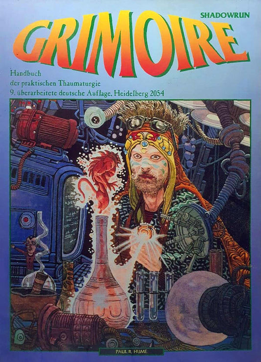 Shadowrun - Grimoire: Handbuch der praktischen Thaumaturgie 9. überarbeitete deutsche Auflage, Heidelberg 2054 auf RPGMarket Publikation: Shadowrun - Grimoire: Handbuch der praktischen Thaumaturgie 9. überarbeitete deutsche Auflage, Heidelberg 2054