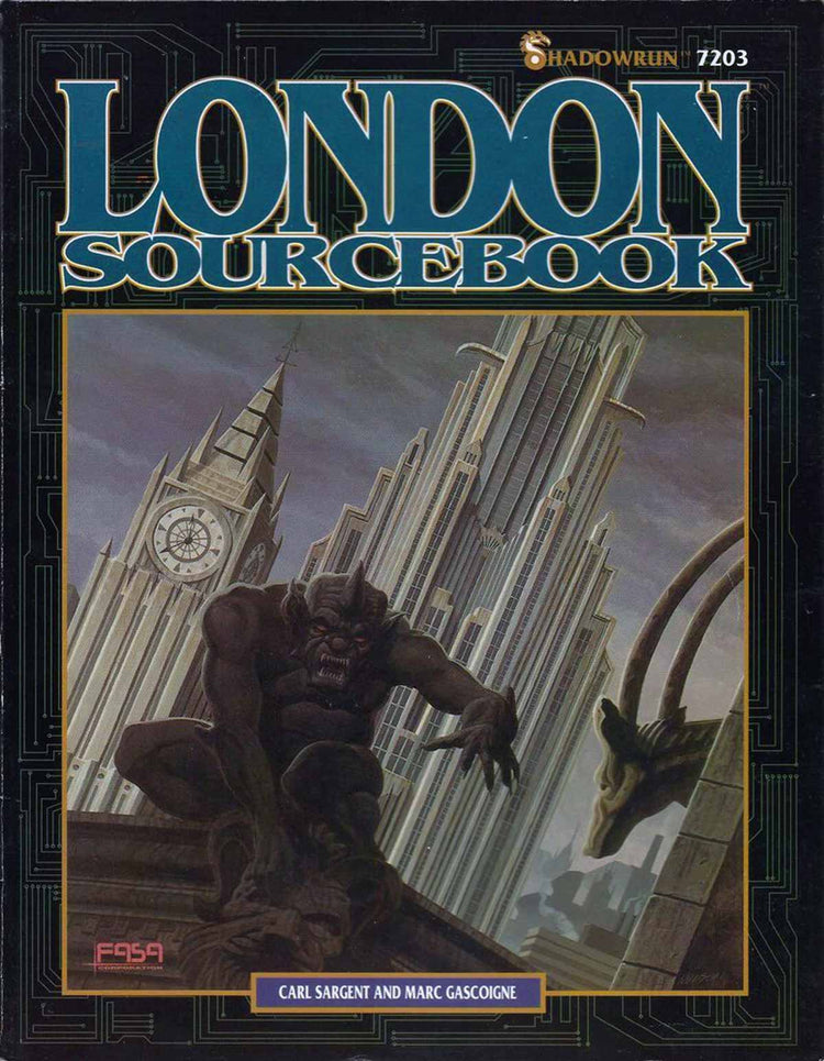 Shadowrun - London Sourcebook auf RPGMarket Publikation: Shadowrun - London Sourcebook