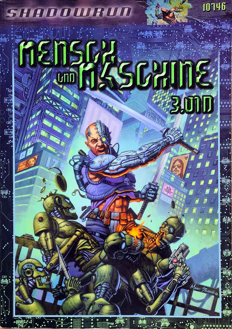 Shadowrun - Mensch und Maschine 3.01D auf RPGMarket Publikation: Shadowrun - Mensch und Maschine 3.01D