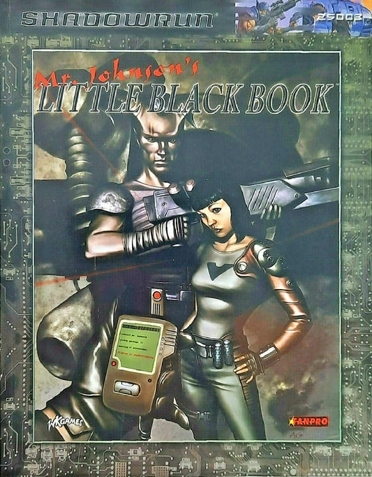 Shadowrun - Mr. Johnson's Little Black Book auf RPGMarket Publikation: Shadowrun - Mr. Johnson's Little Black Book