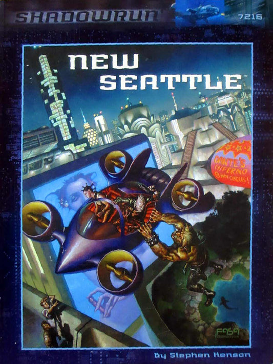 Shadowrun - New Seattle auf RPGMarket Publikation: Shadowrun - New Seattle