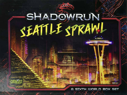 Shadowrun - Seattle Sprawl Box Set auf RPGMarket Publikation: Shadowrun - Seattle Sprawl Box Set