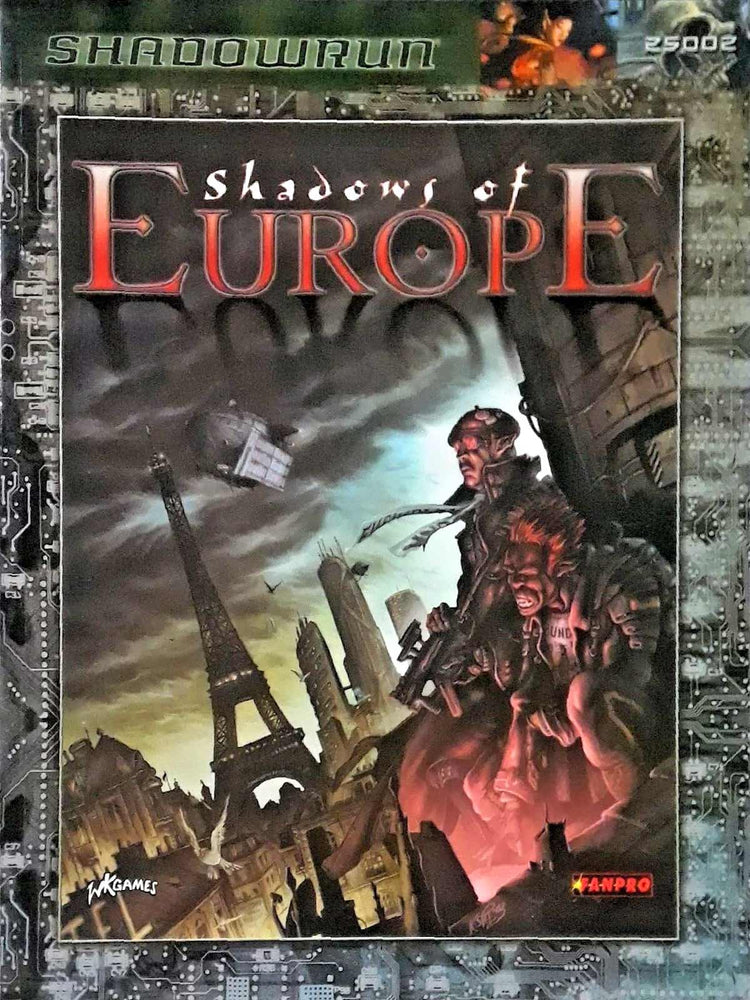 Shadowrun - Shadows of Europe auf RPGMarket Publikation: Shadowrun - Shadows of Europe