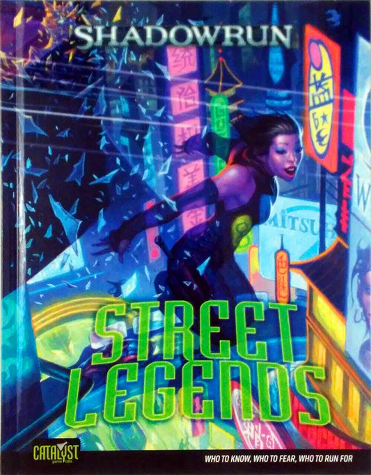 Shadowrun - Street Legends auf RPGMarket Publikation: Shadowrun - Street Legends