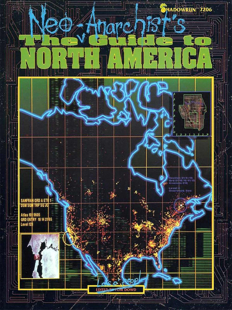 Shadowrun - The Neo-Anarchist's Guide to North America auf RPGMarket Publikation: Shadowrun - The Neo-Anarchist's Guide to North America